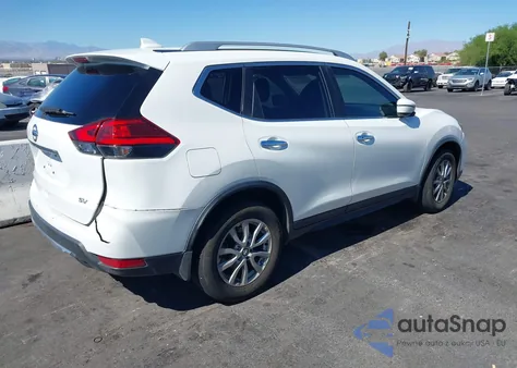 2017 Nissan Rogue Sv z USA, uszkodzony, nr VIN JN8AT2MT0HW132796